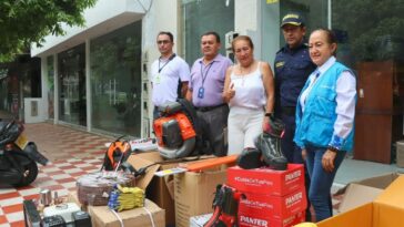 Corporinoquia entrega implementos para atención de emergencias en Tauramena