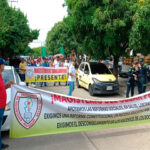 Docentes marcharon de manera pacífica en Valledupar