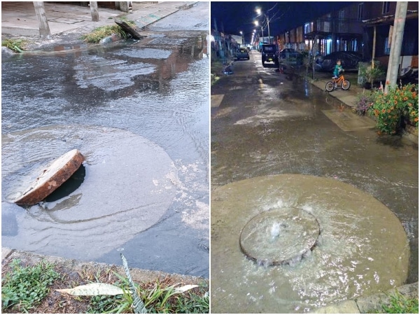 En Jamundí denuncian desbordamiento de aguas residuales en Ciudadela Las Flores;  “el problema viene desde hace años”