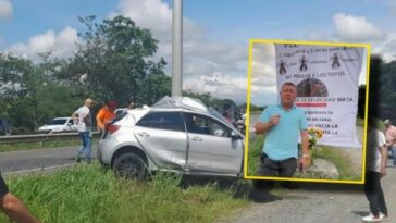 Familiar de víctimas de accidente vial en el Valle del Cauca envía conmovedor mensaje a conductores