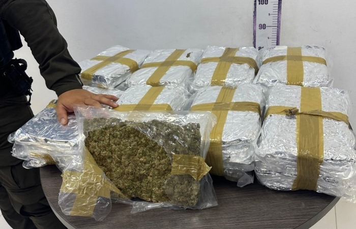 Incautan 20 kilos de marihuana en Villavicencio