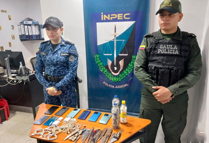 Incautaron celulares y droga en ‘La Tramacúa’