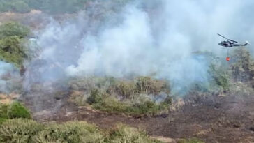 Intensifican labores  contra incendios en el  Parque Isla Salamanca