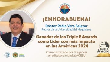 Pablo Vera Salazar, gana premio como ‘Líder más impactante en las Américas’