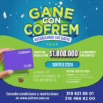Participe en el primer sorteo de 2024 de la campaña gane con Cofrem autorizando sus datos