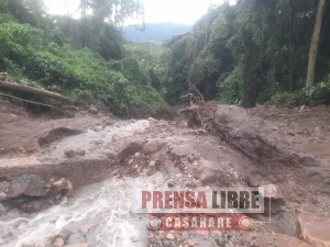 Quedaron incomunicadas las comunidades del resguardo Indígena Chaparral Barro Negro