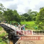 Rehabilitado puente que comunica tres veredas de Trinidad y Paz de Ariporo
