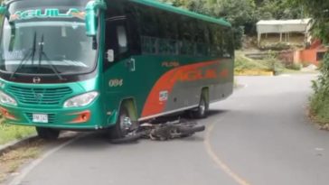 Un motociclista perdió la vida en accidente en la vía Marquetalia – Manzanares