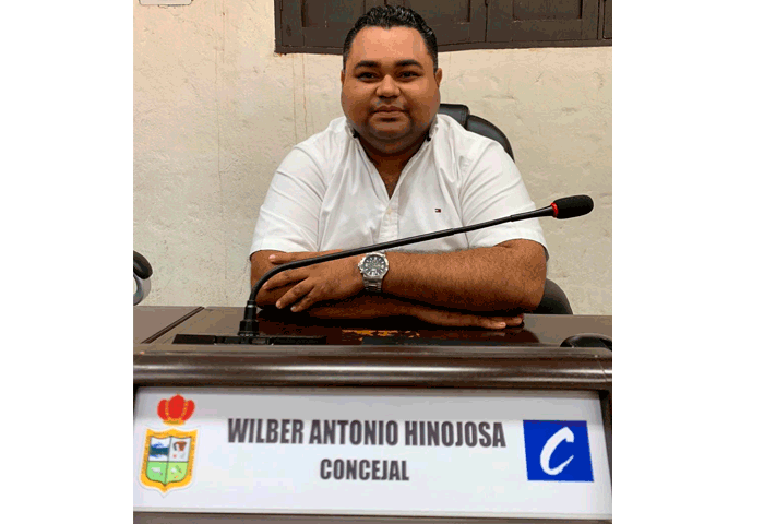 Wilber Hinojosa electo presidente del Concejo para el periodo 2025