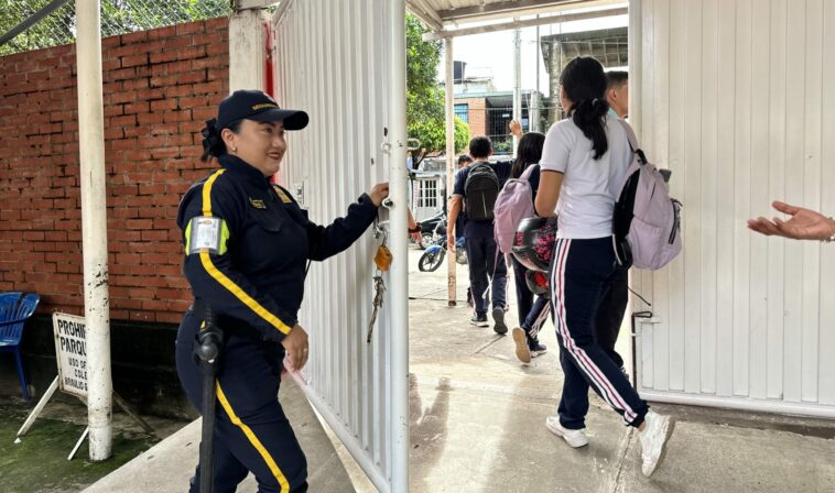 un número importante de Instituciones Educativas de Yopal tendrán vigilancia las 24 horas del día