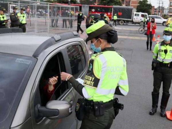 Restricción de movilidad en Bogotá