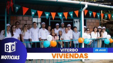 14 familias de Viterbo cumplieron el sueño de tener vivienda propia