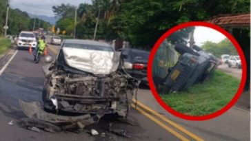 Accidente de tránsito en la vía Tocaima – Viotá deja dos heridos leves