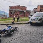 Choque de dos motos en la Ruta 30 dejó un lesionado