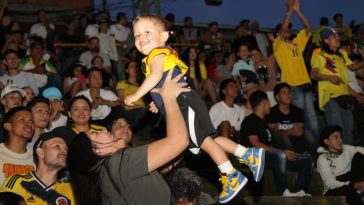 Colombia vs. Uruguay se verá en pantallas gigantes en Medellín