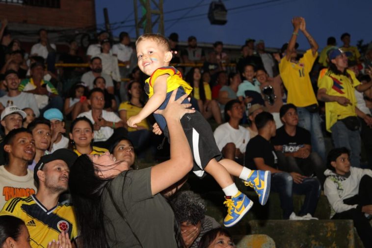 Colombia vs. Uruguay se verá en pantallas gigantes en Medellín