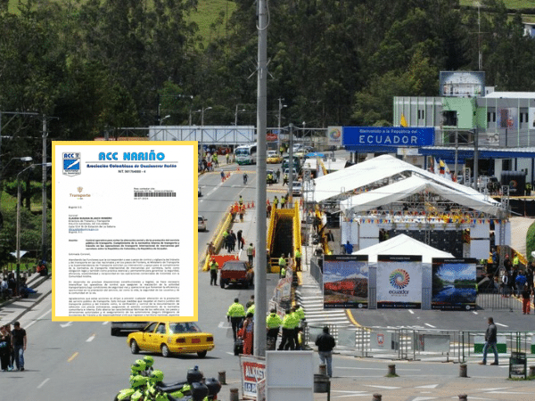 Control operativo intensificado para ingreso de vehículos de carga de Ecuador en Colombia