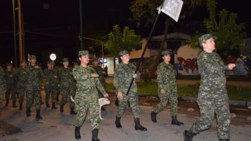 Desfile militar en Villavicencio, Meta, y San José de Guaviare