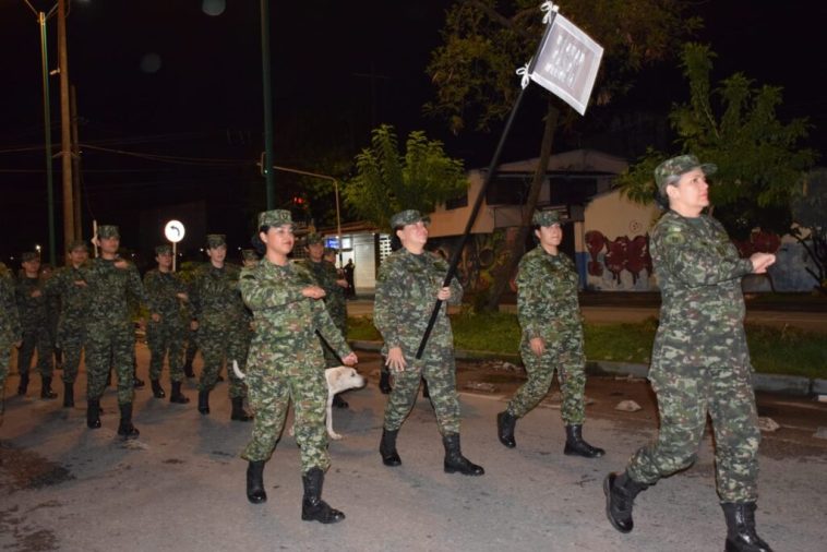 Desfile militar en Villavicencio, Meta, y San José de Guaviare