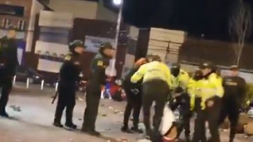 Disturbios en Soacha tras la derrota de la Selección Colombia ante Argentina Varios efectivos de la Policía de Soacha atendieron la emergencia para controlar la turba. El hecho se presentó luego de la final de la Copa América.