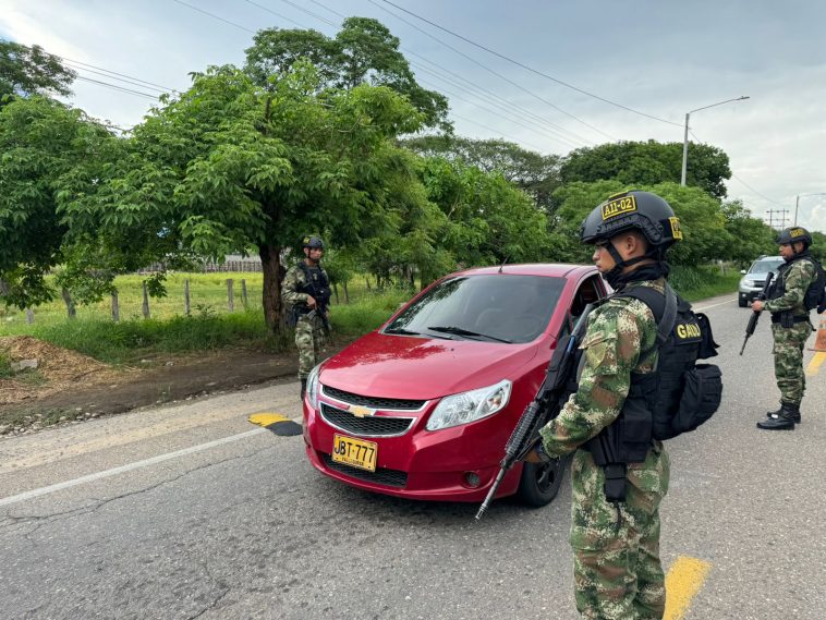 Ejército y Policía redoblan seguridad vial en el Cesar