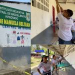 El cuadro que transformó el colegio Manuela Beltrán, el colegio más antiguo de Jamundí