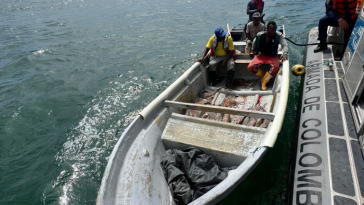 Embarcaciones que transportaban pesca ilegal y contrabando de combustible incautadas