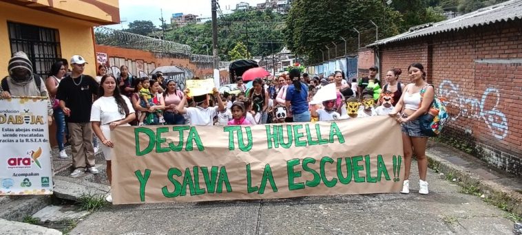 Empresa de Aseo acompañó protesta de la comunidad del Hernando Vélez Marulanda