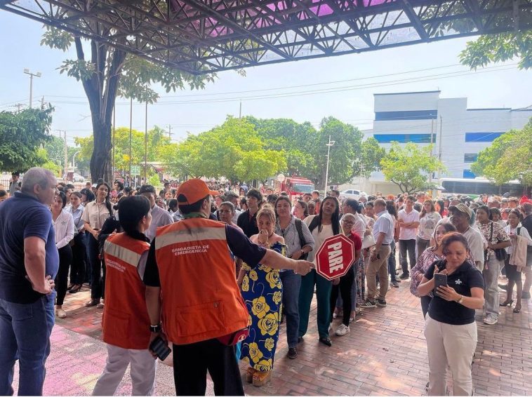 Exitoso simulacro de emergencia en Valledupar