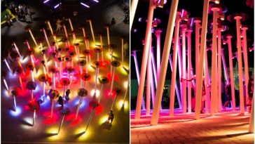 “Flor de Luz”: la escultura que ilumina Ginebra y compite por los prestigiosos premios CODAworx