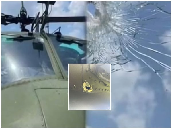 Helicóptero militar en el departamento del Cauca recibe 16 disparos de bala