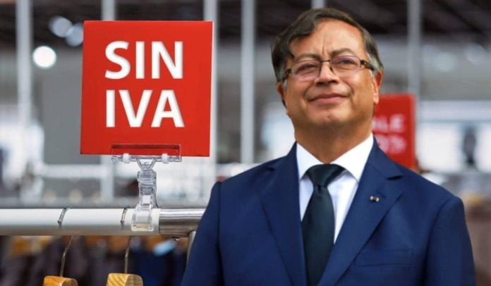 Gobierno Petro en su momento eliminó el los tres días sin IVA en Colombia 2022.