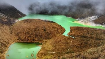 Laguna Verde, en Nariño.