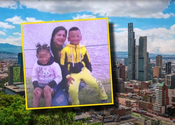 Madre y sus dos niños desaparecieron en Bogotá; pavoroso mensaje de expareja preocupó a la familia