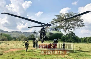 Operaciones de estabilidad del Ejército en resguardo indígena Chaparral Barronegro tras enfrentamientos