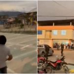 Policías derriban dron de las disidencias en Nariño: todo quedó registrado en video