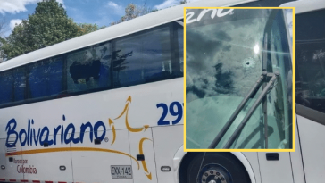 ¿Qué pasa con la seguridad en vías? Asalto a bus en Cauca deja conductor herido y pasajeros golpeados
