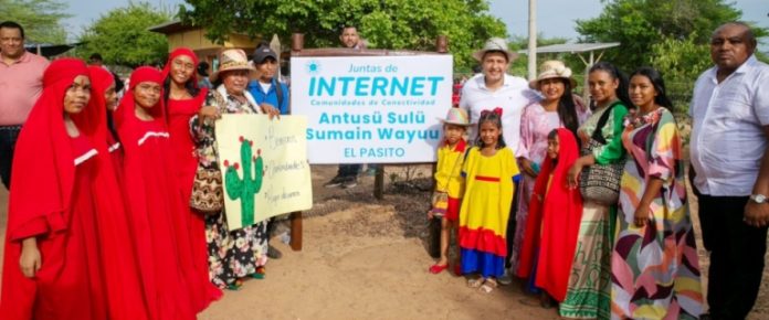 100 comunidades Wayuu se conectarán con proyecto Juntas de Internet en La Guajira