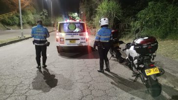 Accidentes de tránsito en la noche de este viernes deja varios motociclistas lesionados