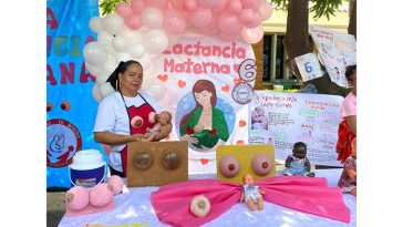 Anuncian institucionalización de la Feria de la Lactancia Materna