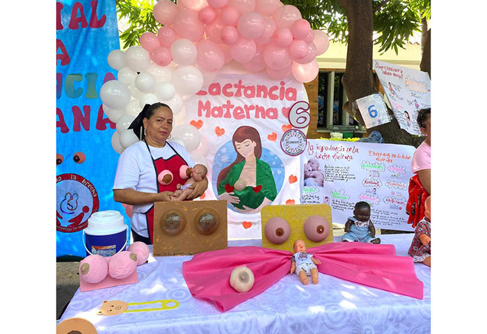 Anuncian institucionalización de la Feria de la Lactancia Materna