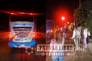 Asalto a bus Libertadores en Arauca terminó en enfrentamiento entre los delincuentes y el Ejército