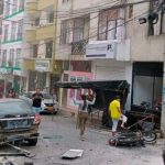 Atentado en Samaniego: motocicleta con explosivos detonada cerca de estación de Policía