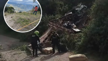 Camión que cayó al abismo sobre la vía Pasto-Ipiales estaba cargado con estupefacientes