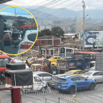 Caos vehicular en Pasto por apagón en el centro de la ciudad