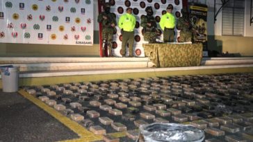 Capturan 3 sujetos por narcotráfico e incautan media tonelada de cocaína