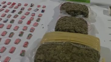 Capturan a 5 traficantes de droga en María Paz Los capturados tenían en su poder un arma de fuego, 500 dosis de bazuco, un kilo de marihuana y 7 celulares.