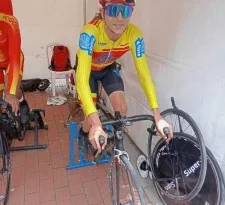 Casanareño campeón de Paracycling compite en bicicletas prestadas