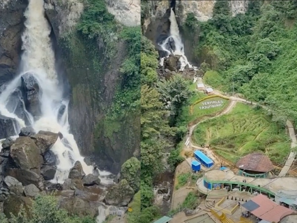 Cascada de 30 metros y 10 piscinas en un solo lugar: así se disfruta en los Termales de Tajumbina, en Nariño