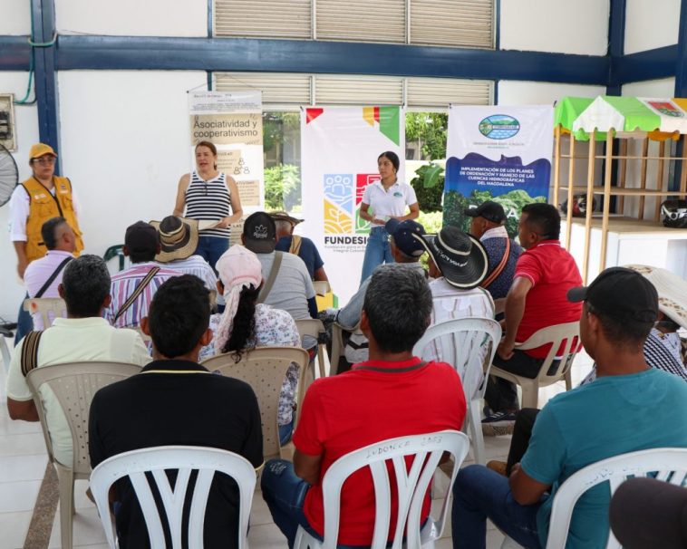 Con talleres de formación y sensibilización Corpamag avanza con la ejecución de los POMCA